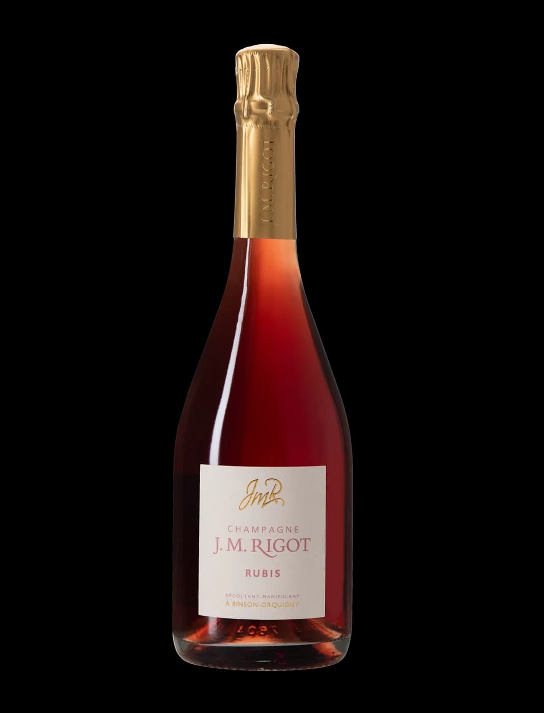 Bouteille de champagne J.M. Rigot Rubis